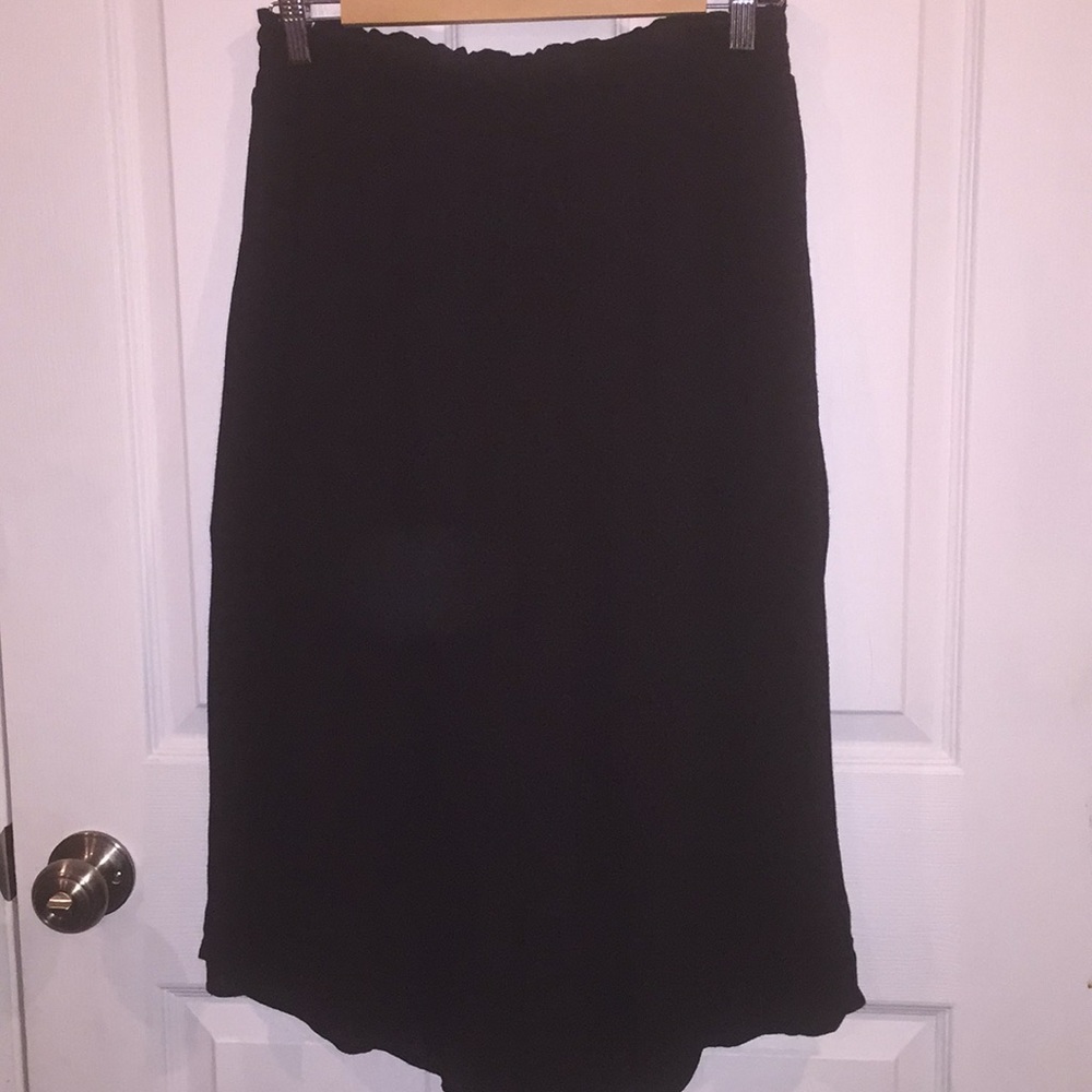 Black culottes.